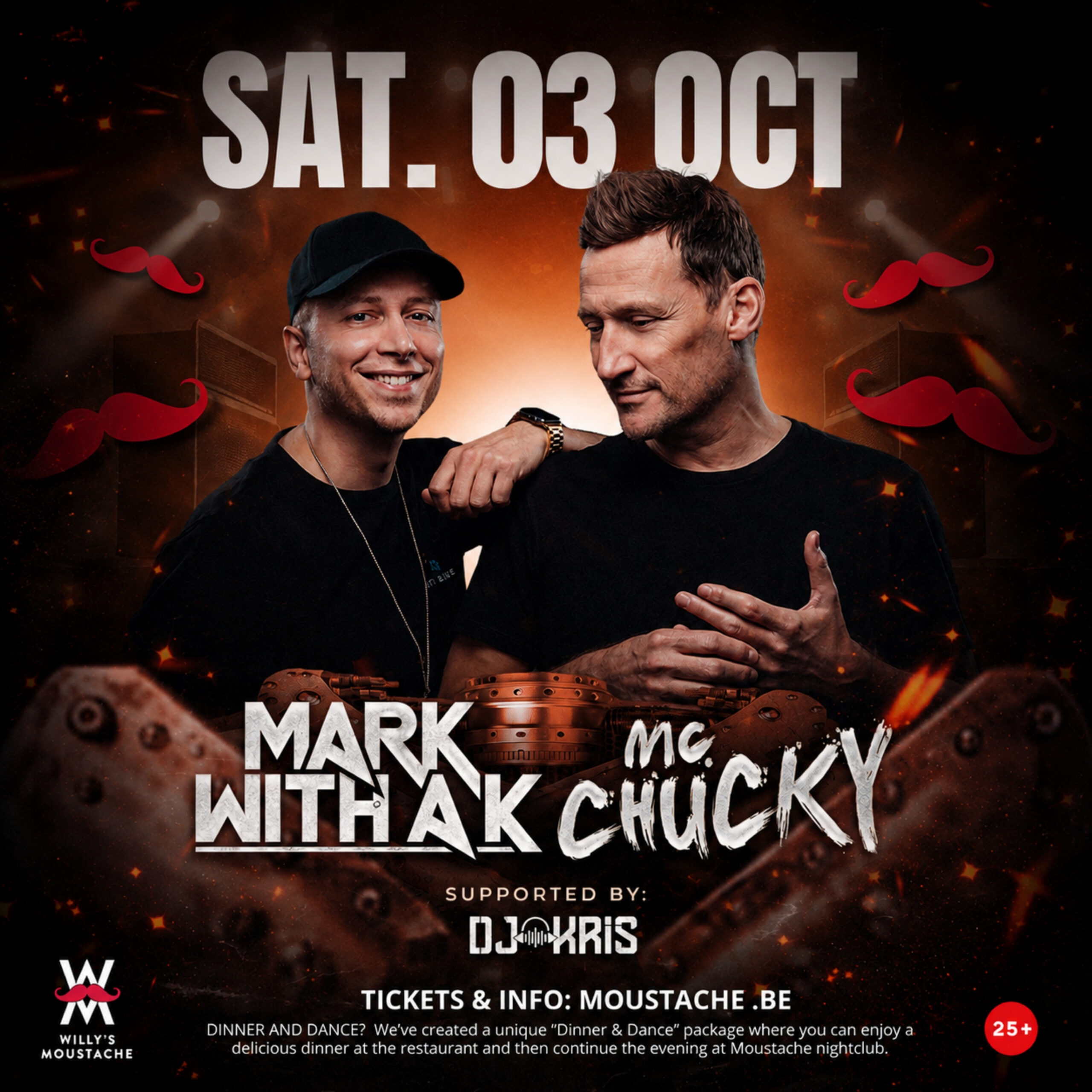 Mark With a K & Mc Chucky op zaterdag 3 oktober