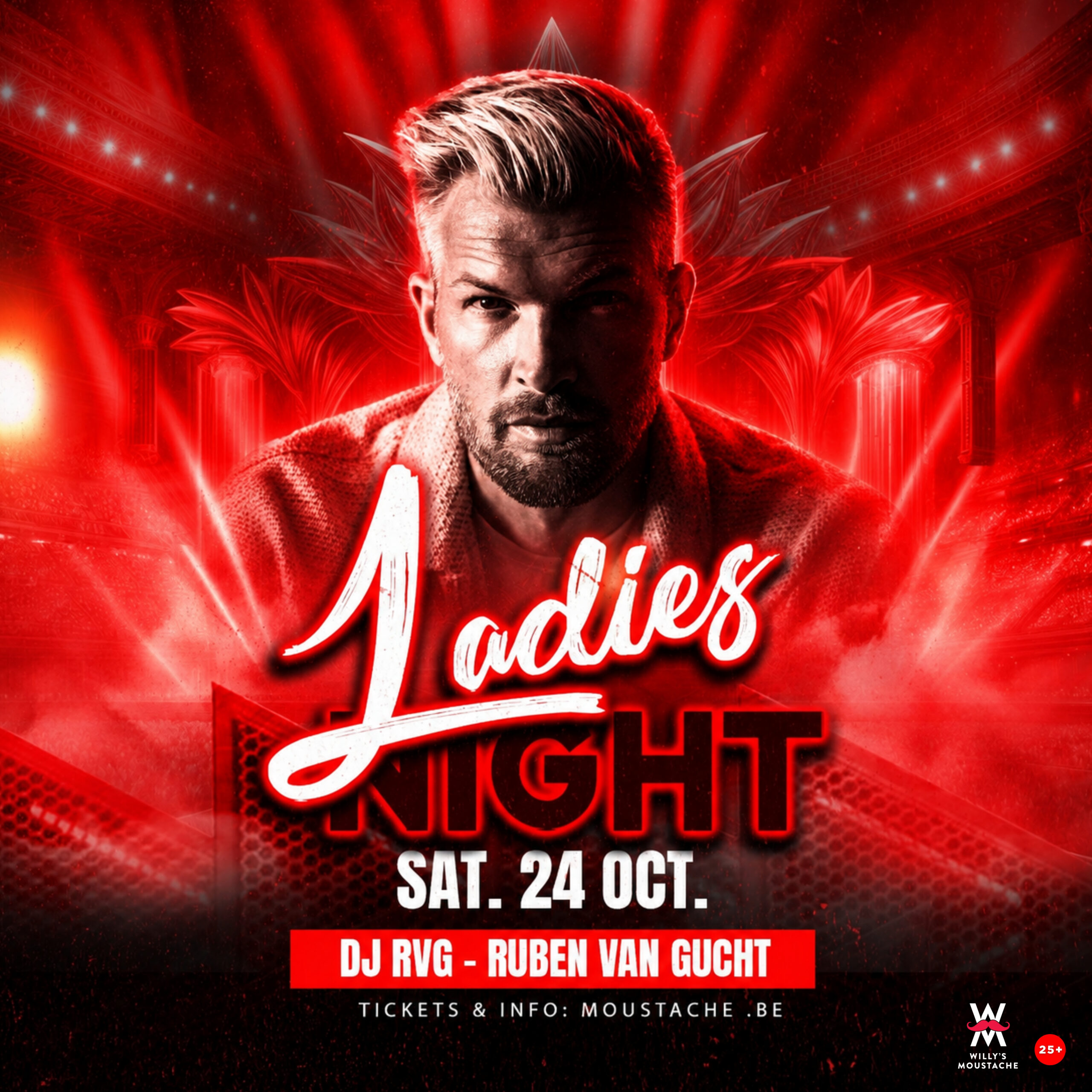 Ladies Night op zaterdag 24 oktober