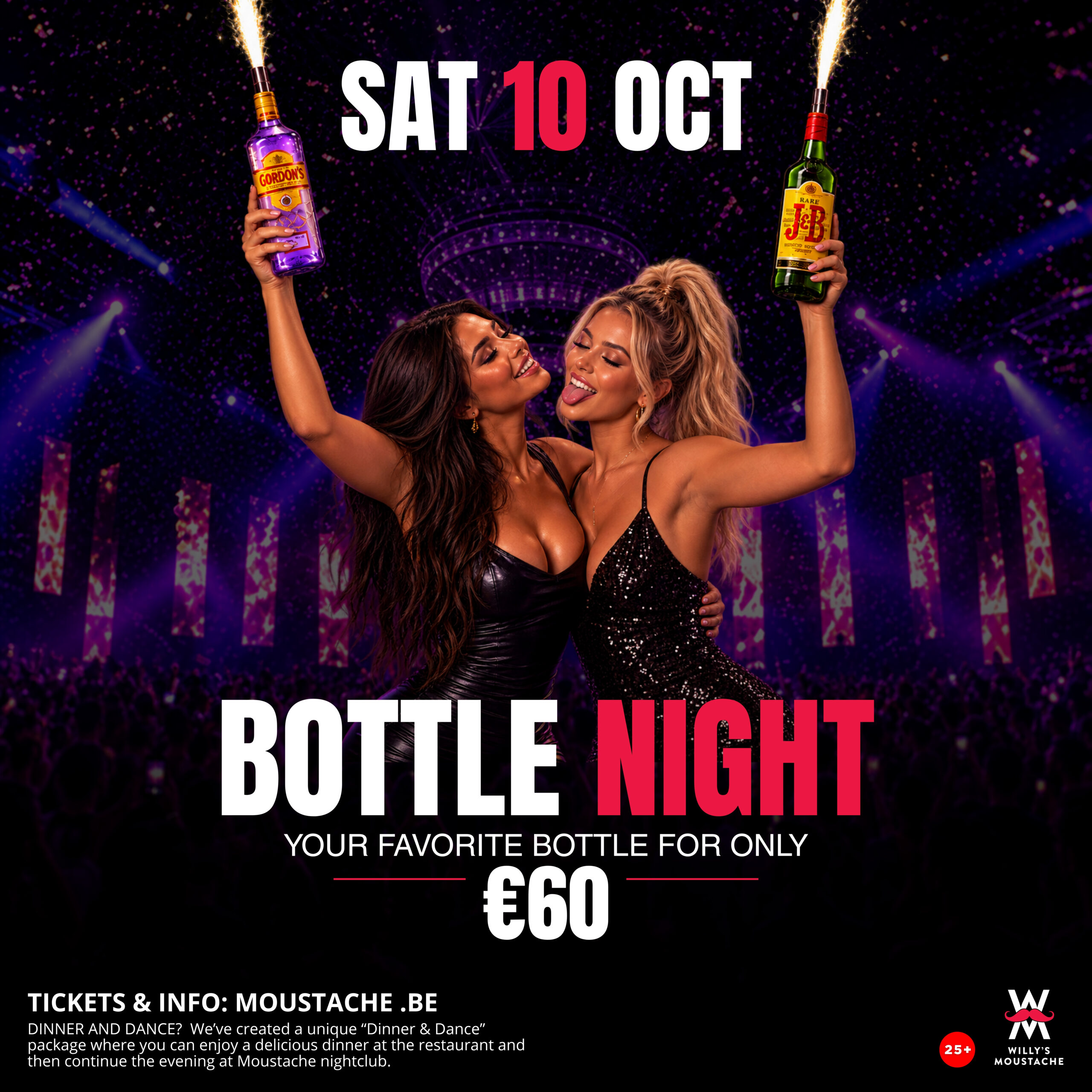 Bottle Night op zaterdag 10 oktober